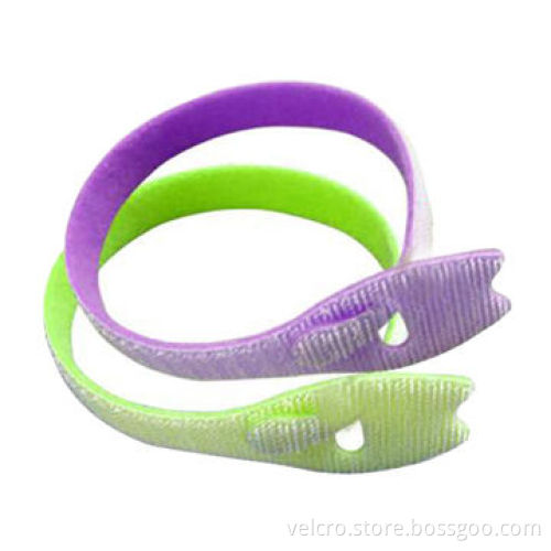 Colored reusable Velcro cable tie for bundling wires with 20*300mm
